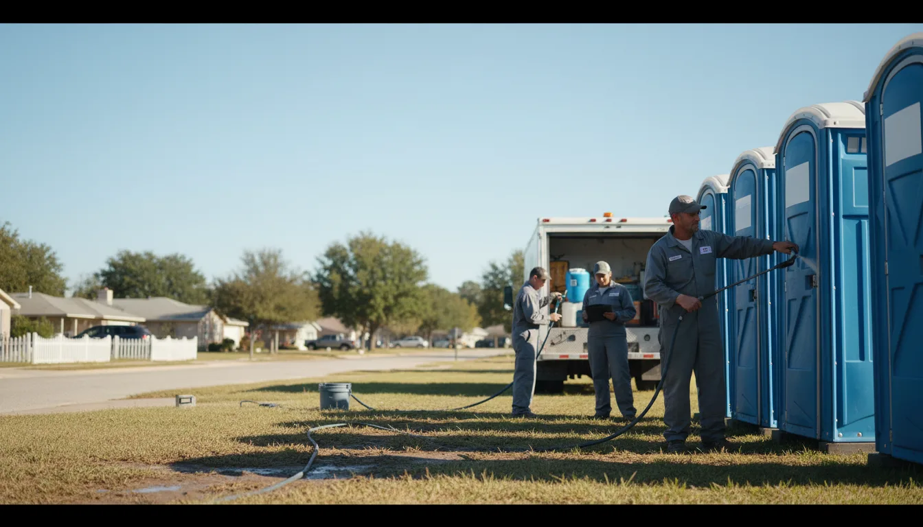 Long-Term Portable Toilet Rental in University Park, IA near me